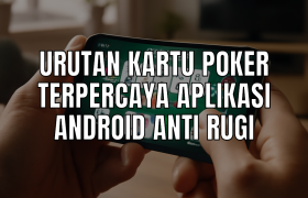 Urutan kartu poker di aplikasi Android